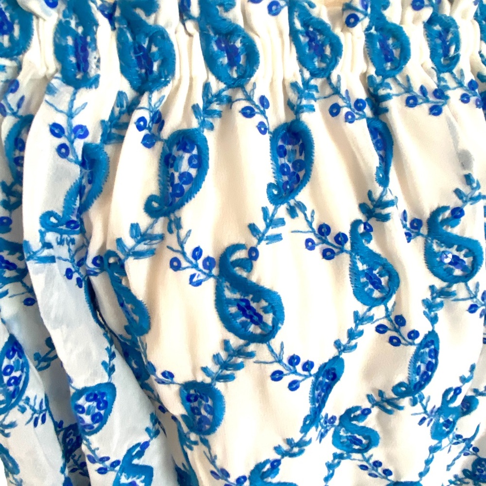 NWT Lilly Pulitzer Alva Off the Shoulder Top - Picture 6 of 15